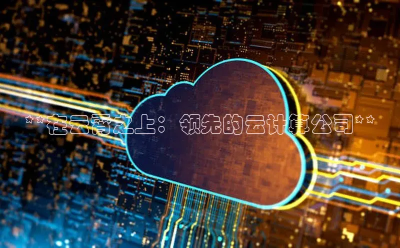 金年会电子游戏app百度大脑**在云霄之上：领先的云计算公司**