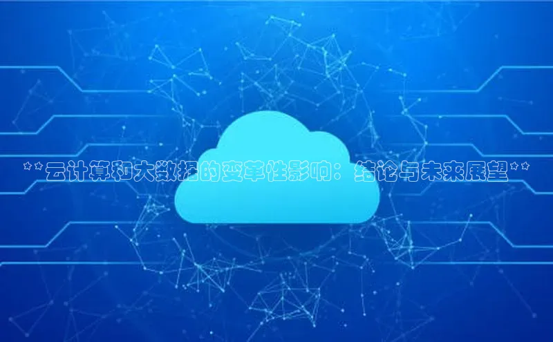 金年会 金字招牌诚信至上ARGA公司**云计算和大数据的变革性影响：结论与未来展望**