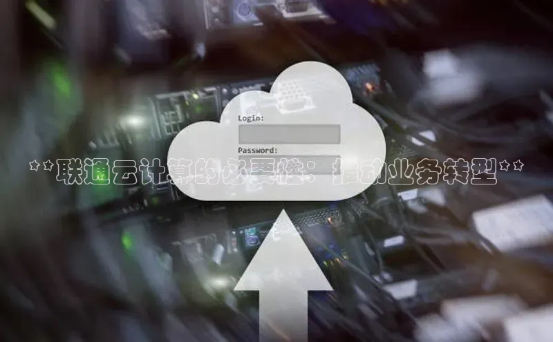 金年会诚信信誉至上百度网盘企业版**联通云计算的必要性：推动业务转型**