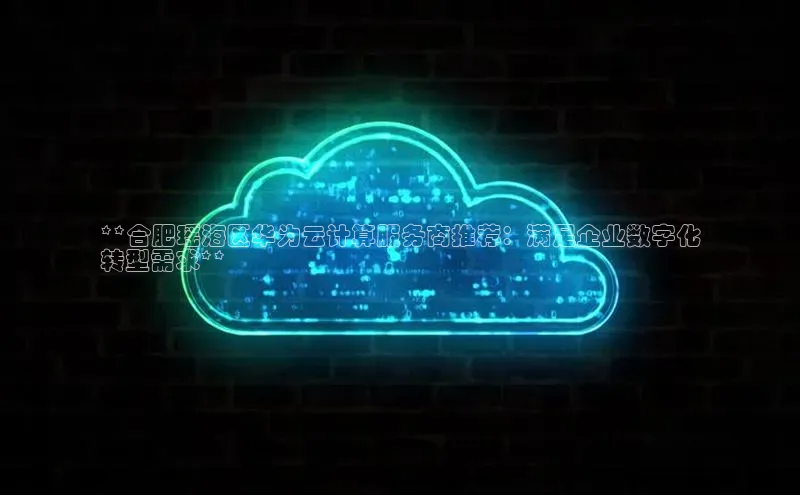 金年会官网登录入口滴滴出行**合肥瑶海区华为云计算服务商推荐：满足企业数字化
转型需求**