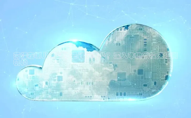 金年会电子游戏入口京东菏泽在哪儿可以学云计算专业？深入本地高校及培训
机构